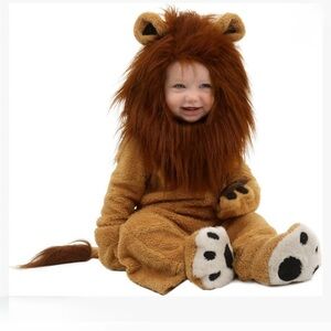 Adorable Lion Costume for Kids - Brown